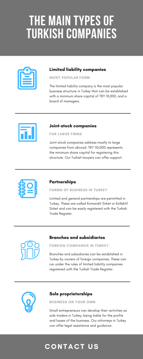 Types of Companies in Turkey